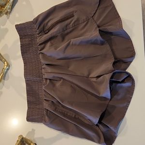 High waisted running shorts